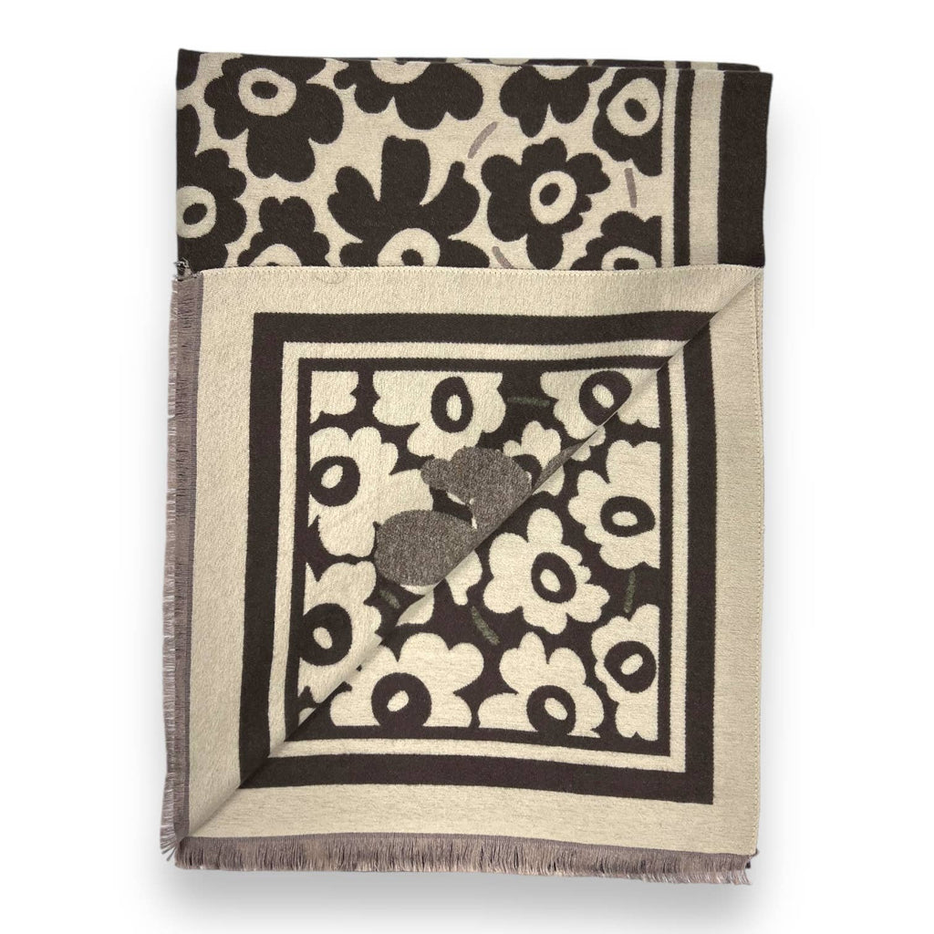 Beautiful Super reversible  Flower Scarf