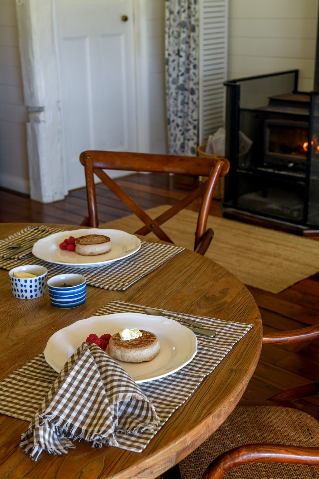 Henrietta Reversible Placemat Set of 4 - Earth Brown