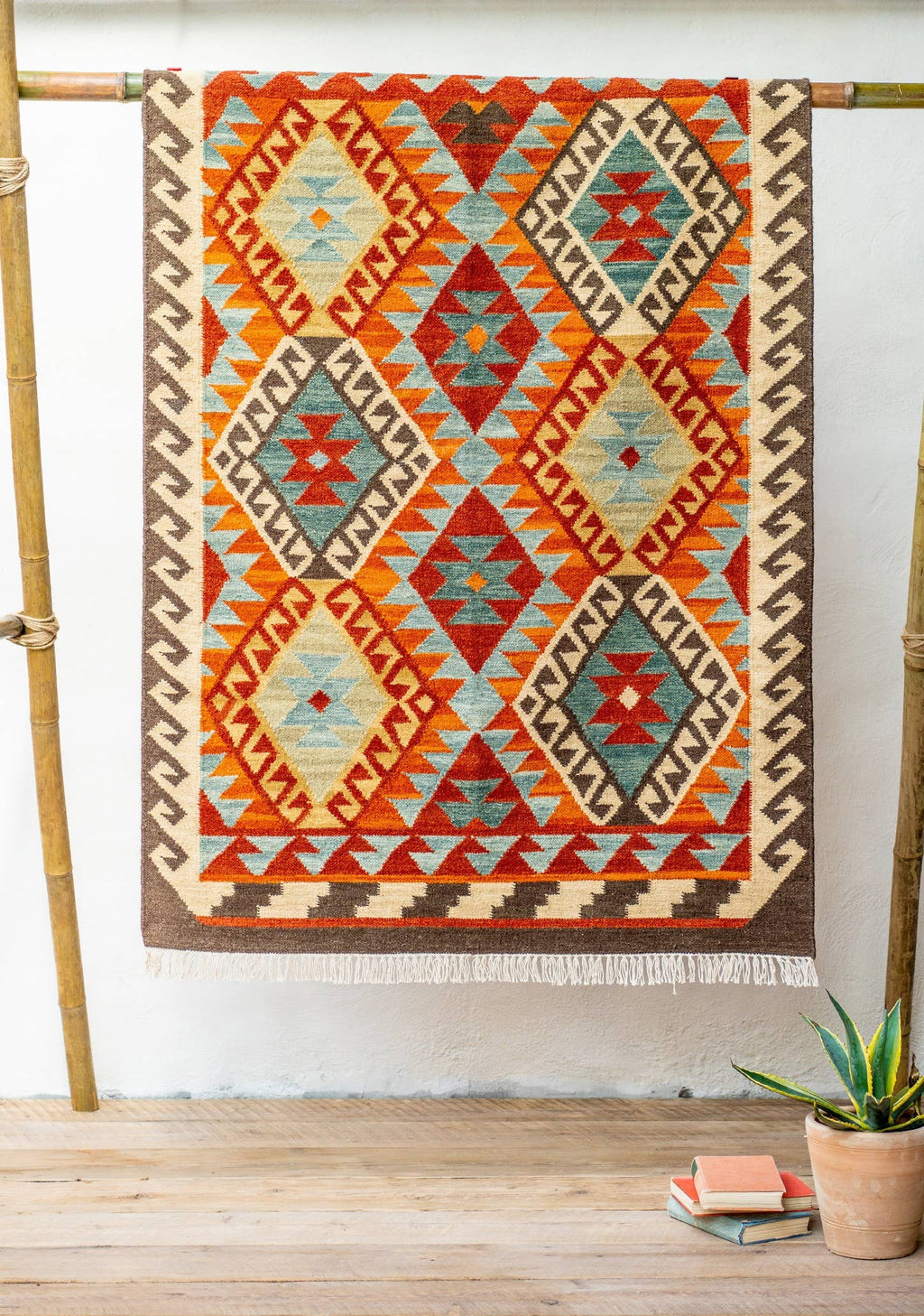 Saira Hand Loom Kilim Rug, 120 X 180cm