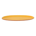 Sintra Glazed Terracotta Oval Serving Platter - Ochre