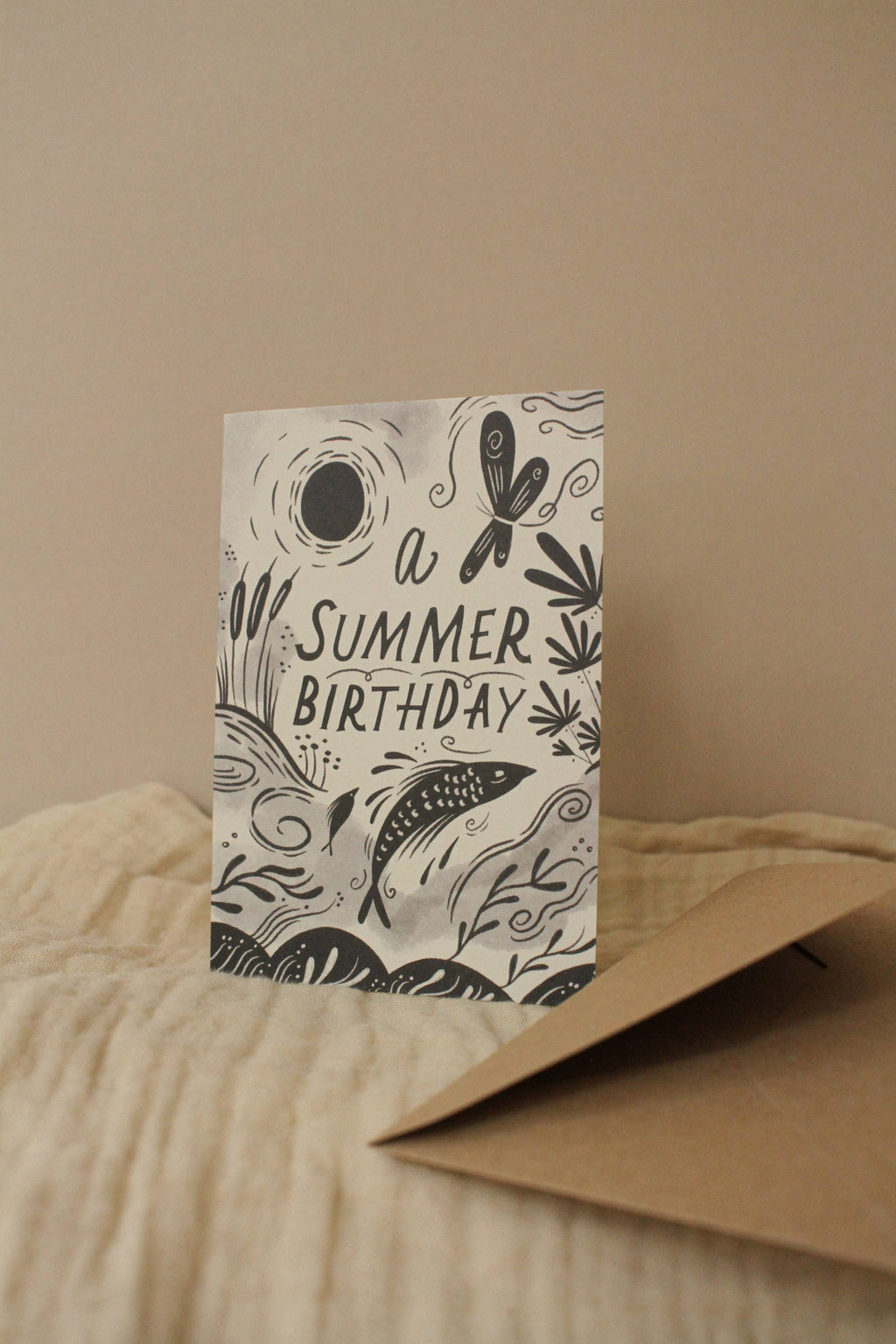 'A Summer Birthday' Seasonal Birthday Card