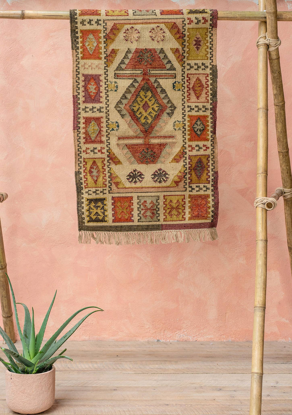 Narayan Handloom Kilim Rug, Small Medium, 75 X 135cm