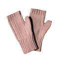Cashmere Blend Mittens Light Pink