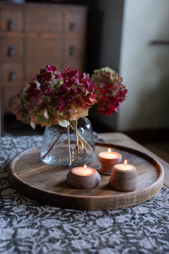 Cluny, Round Wood Tray