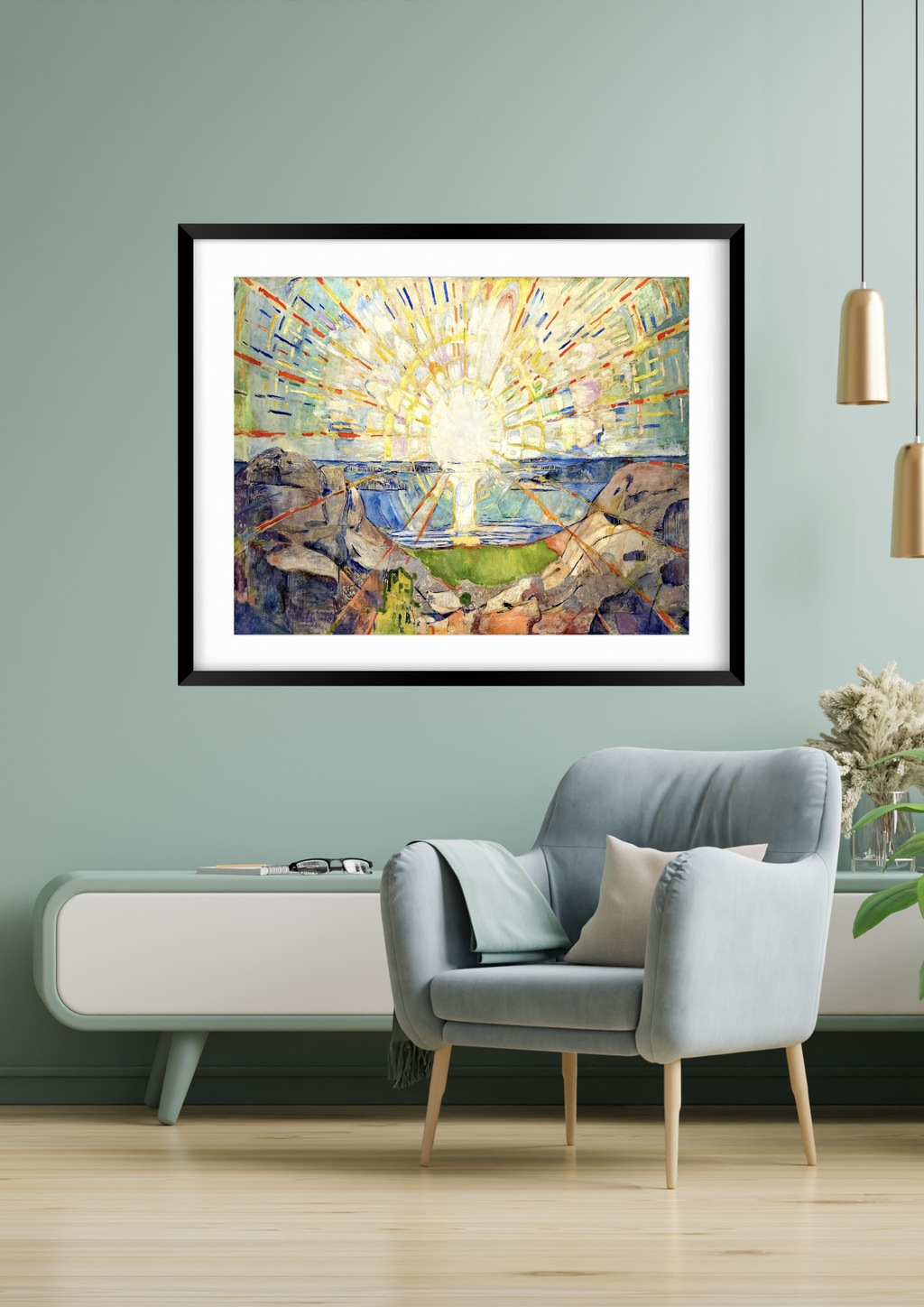 Edvard Munch, The Sun Print