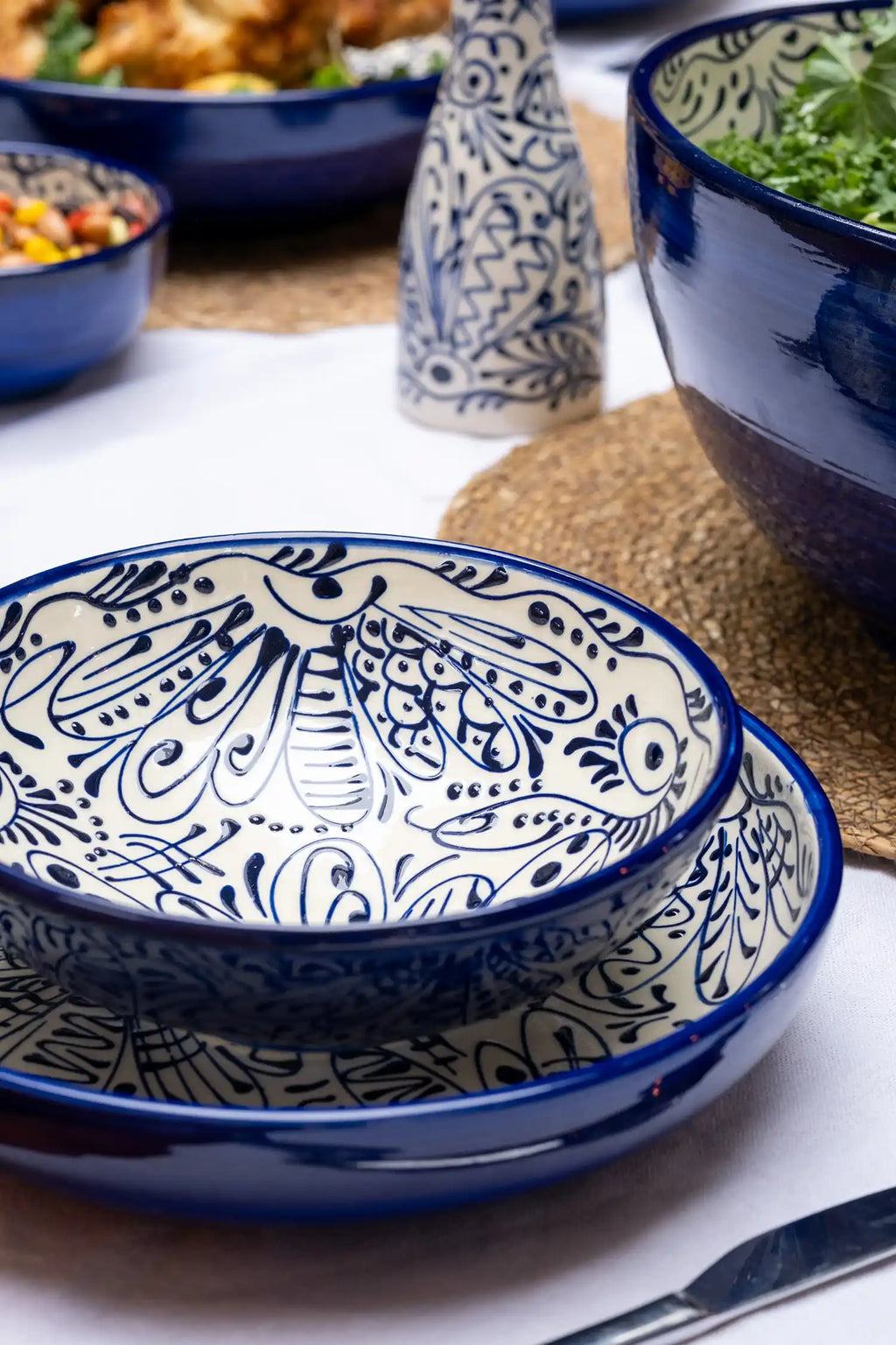 Shallow Bowl Blanca
